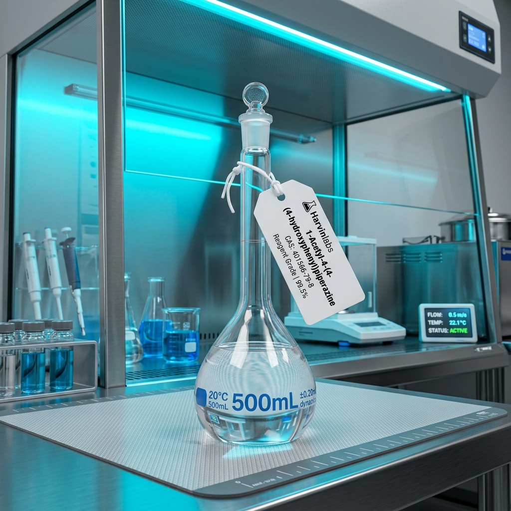 1-Acetyl-4-(4-hydroxyphenyl)piperazine