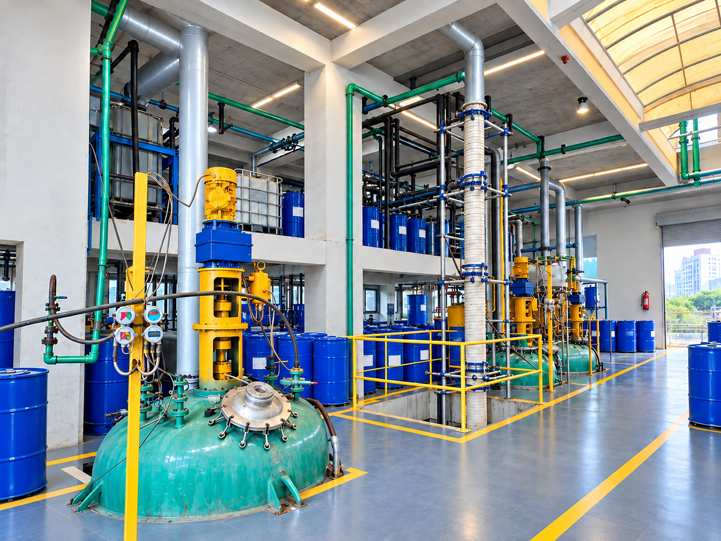 Two-Level Reactor Hall