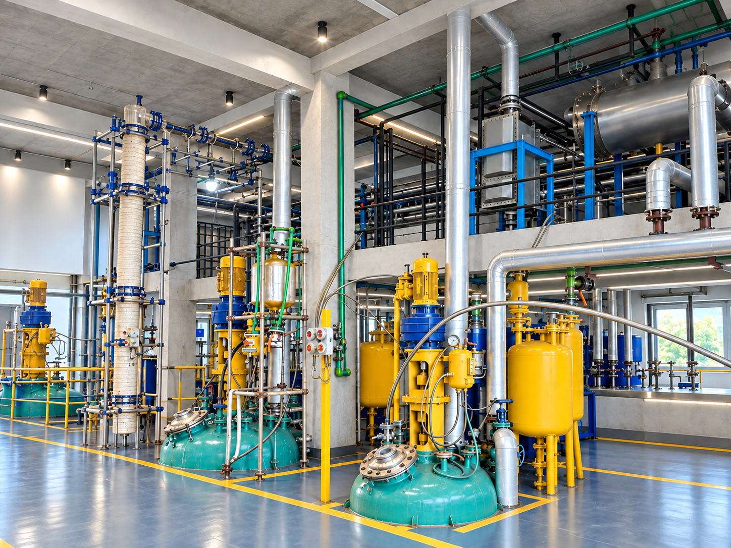Distillation and Solvent Recovery Unit