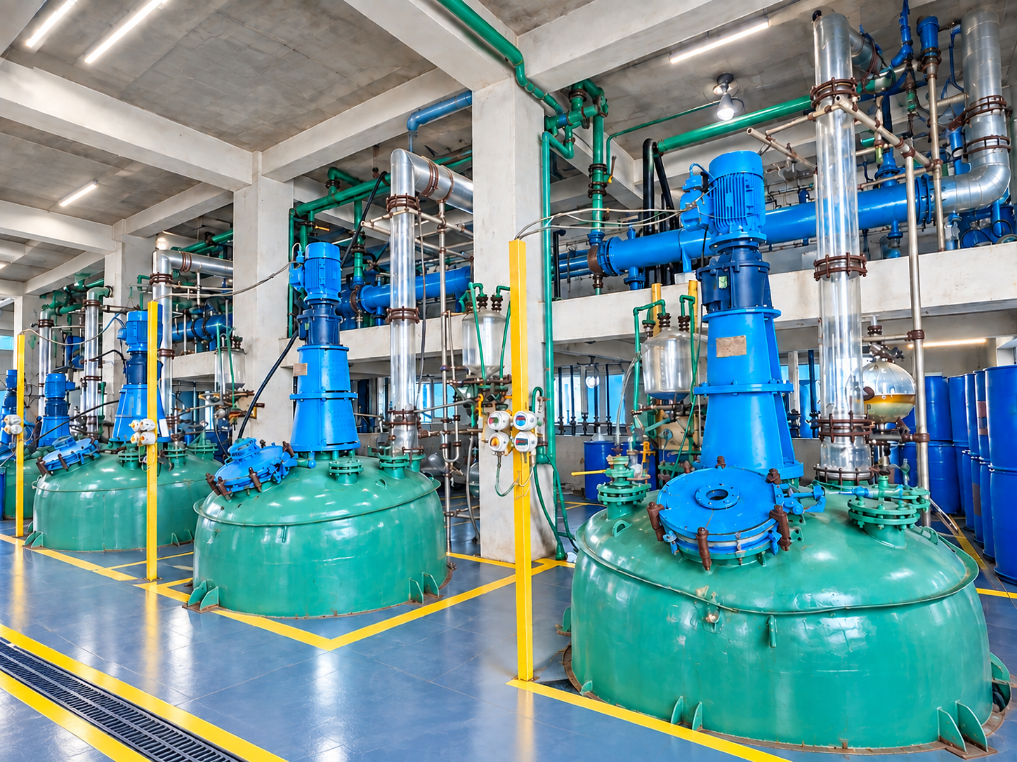 Glass-Lined Reactor Bay